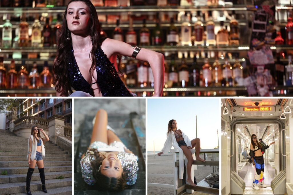 book de fotos 15 años collage