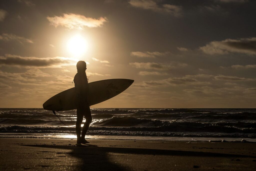 book de fotos 15 años en la playa surf
